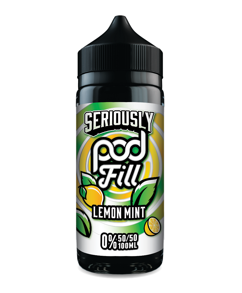 Seriously Pod Fill 100ml (FREE NIC SHOTS)