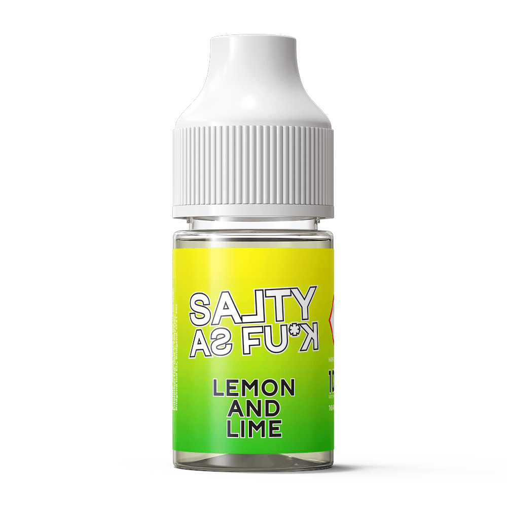 Lemon & Lime - Salty As Fu*k (Bar Salts) 10ml - The Vape Escape Wales | Darth Vaper Wales