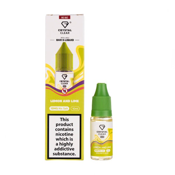 Crystal Clear 10ml - Lemon & Lime