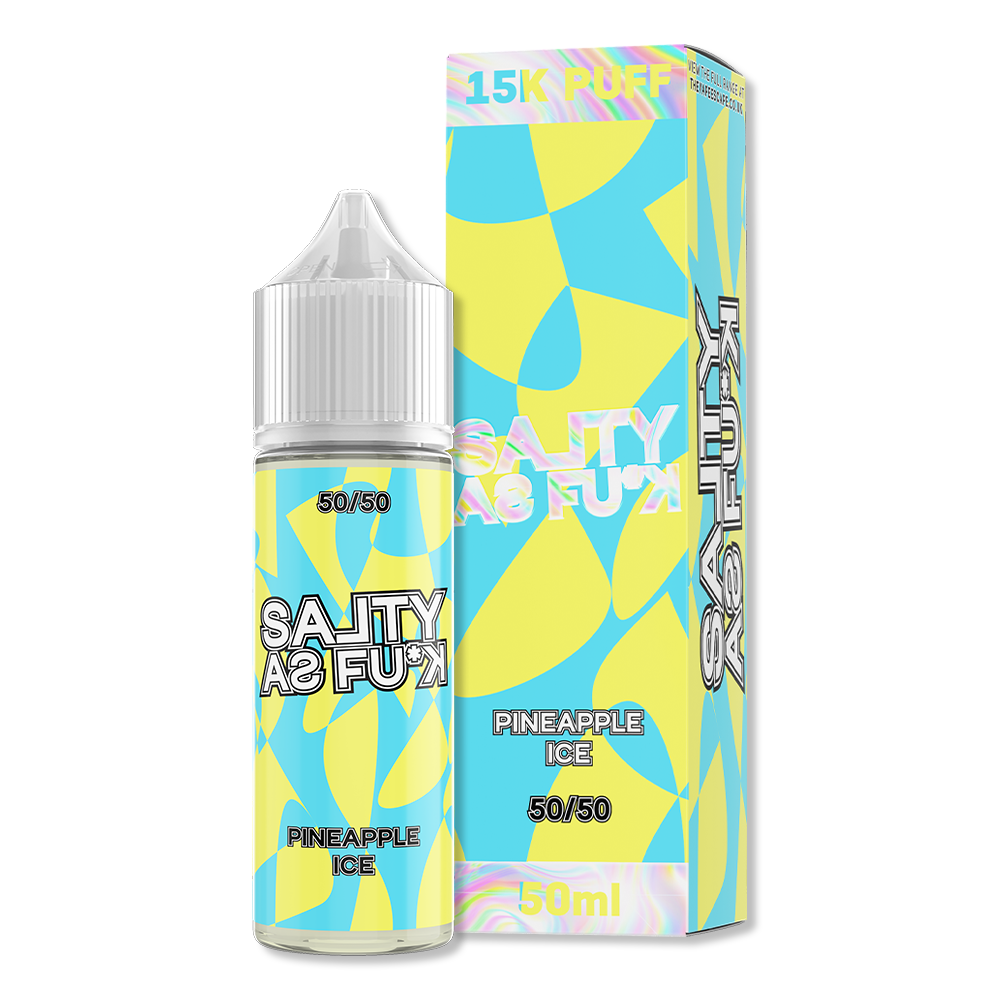 Salty As Fu*k 50ml - Pineapple Ice