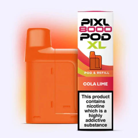 PIXL 8000 Prefilled Refill Pods - Cola Lime