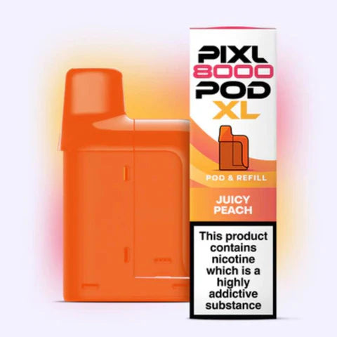 PIXL 8000 Prefilled Refill Pods - Juicy Peach