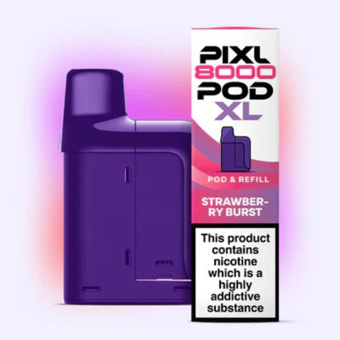 PIXL 8000 Prefilled Refill Pods - Strawberry Burst