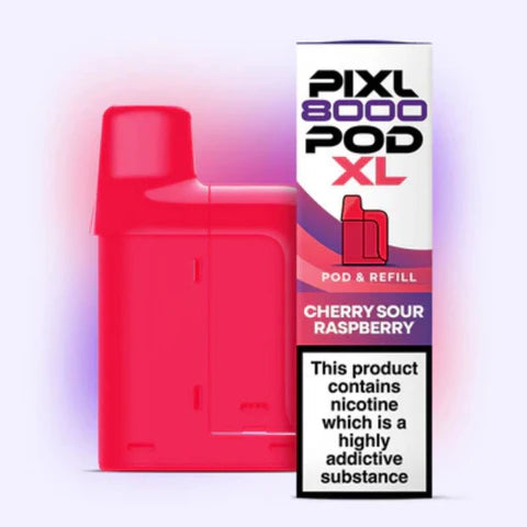 PIXL 8000 Prefilled Refill Pods - Cherry Sour Raspberry