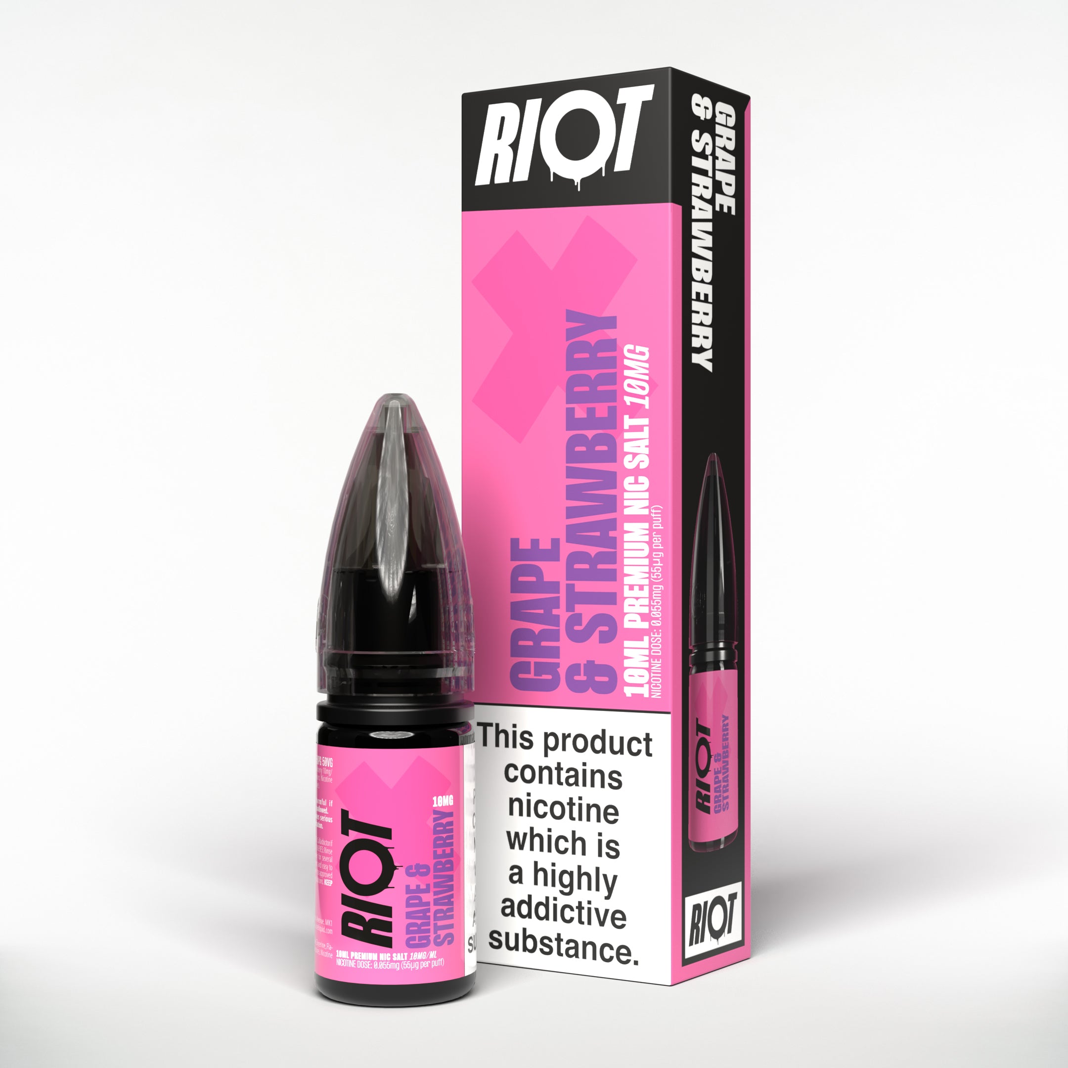 Riot Juice 10ml - Grape Strawberry