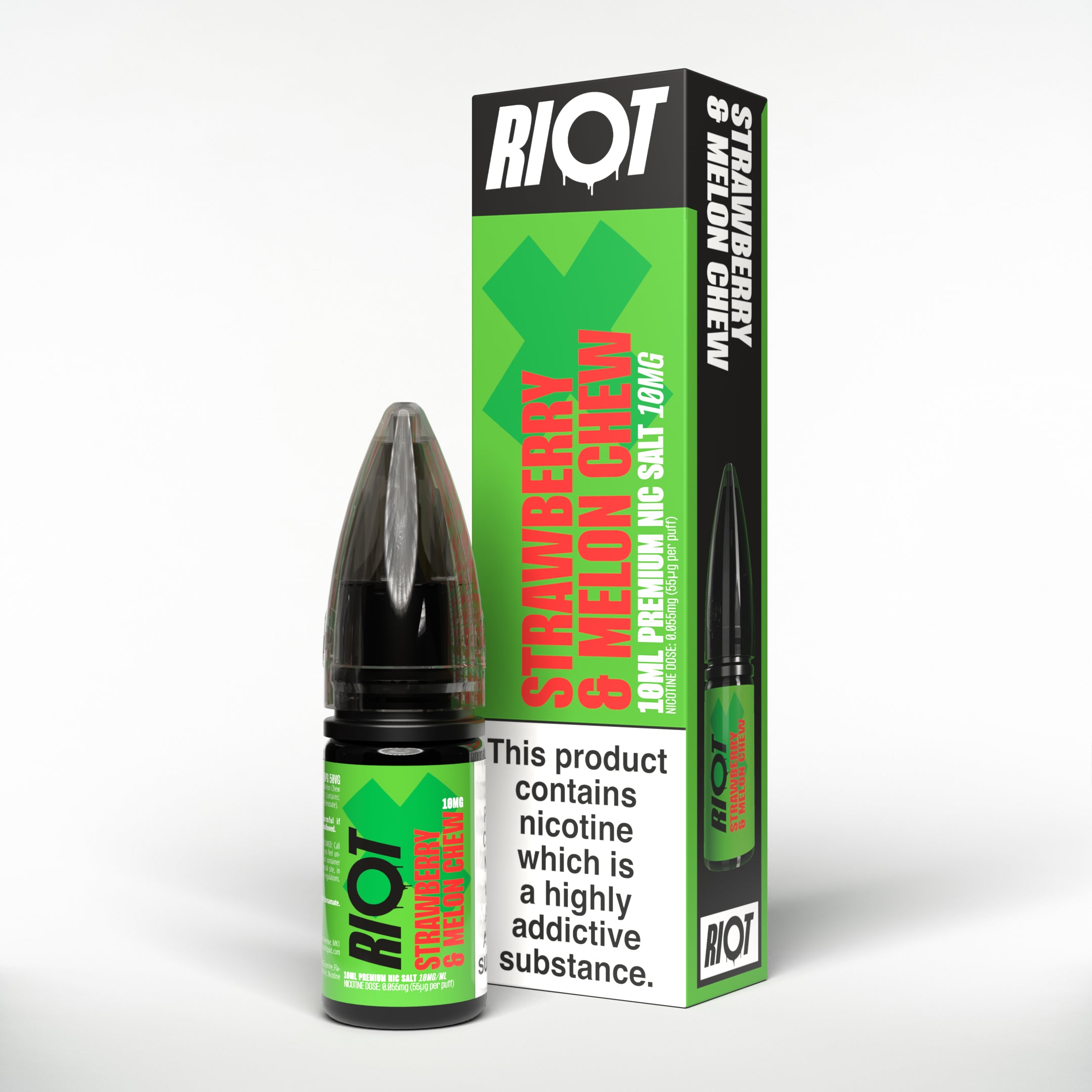 Riot Juice 10ml - Strawberry Watermelon Chew