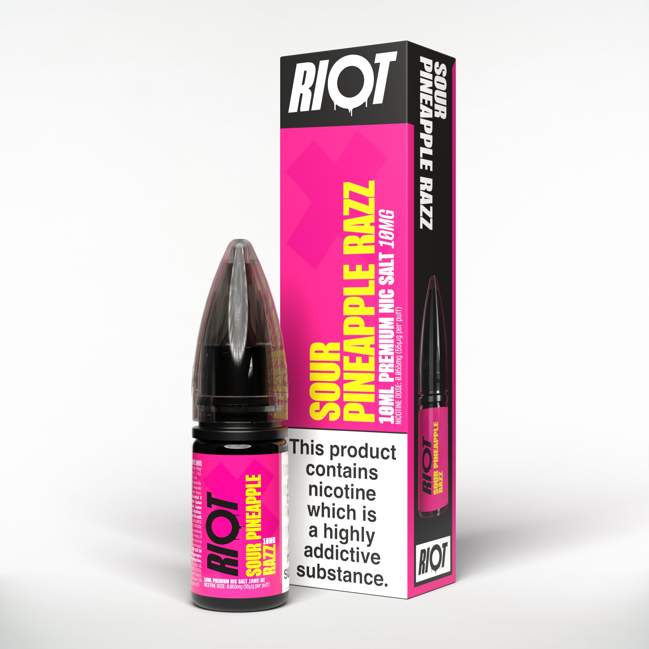 Riot Juice 10ml - Sour Pineapple Razz