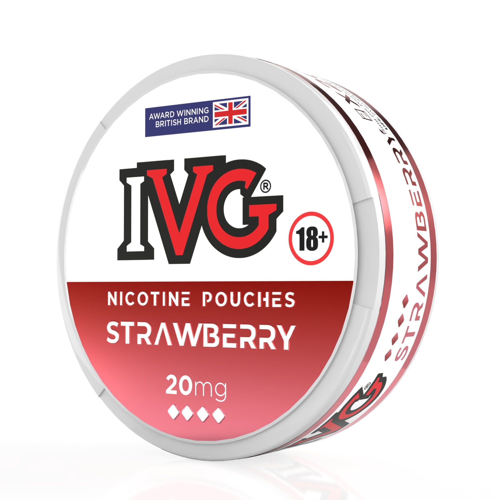 IVG 20mg Nic Pouches - Strawberry