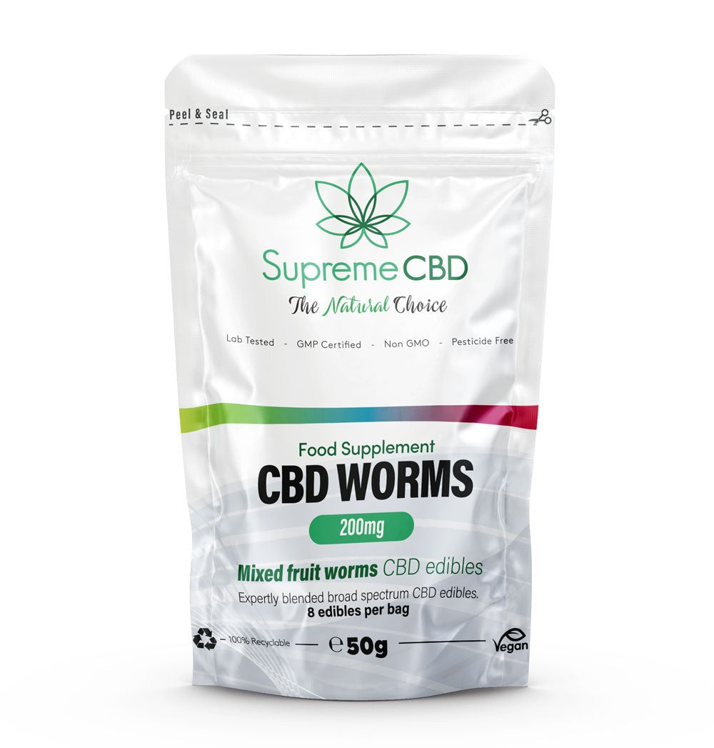 CBD Gummy Grab Bag - Worms (50g)