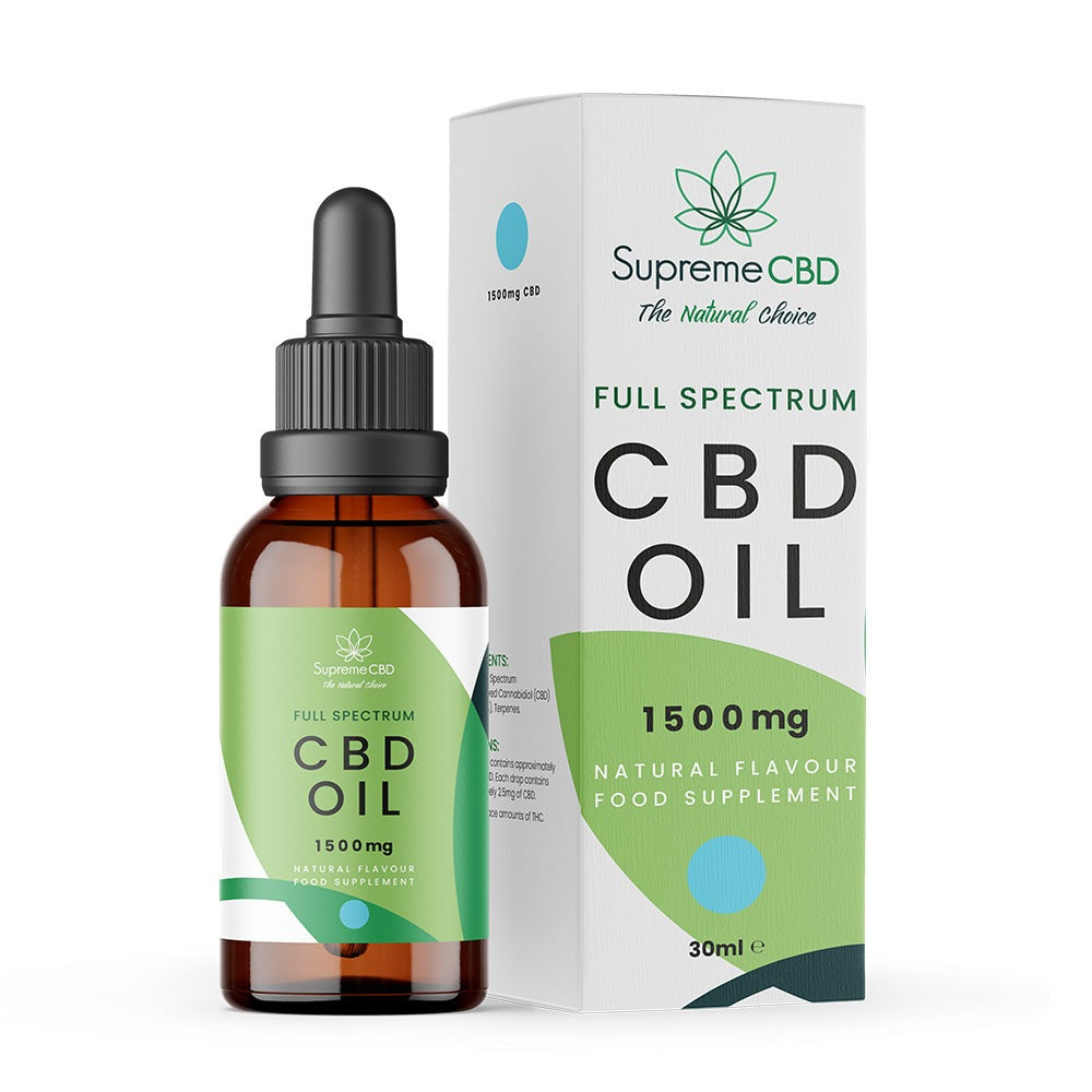 Full Spectrum CBD Oil 1500mg