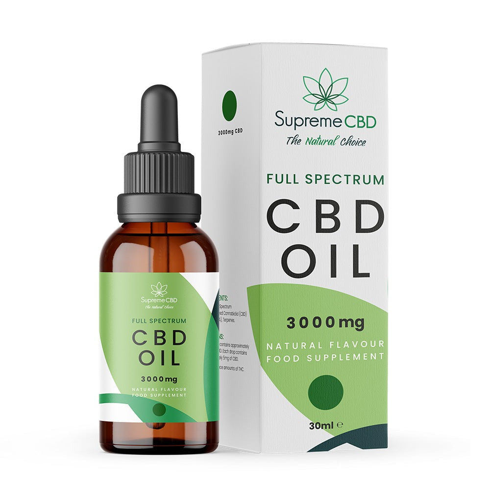 Full Spectrum CBD Oil 3000mg