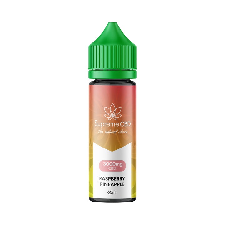 60ml CBD Vape Liquid - Raspberry Pineapple