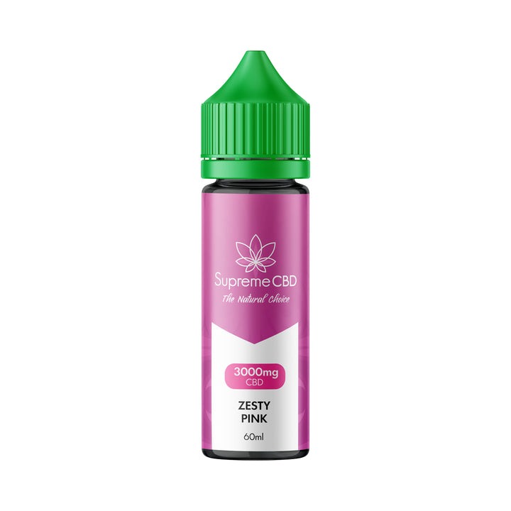 60ml CBD Vape Liquid - Zesty Pink