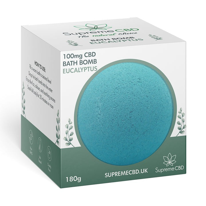 CBD Bath Bomb - Eucalyptus