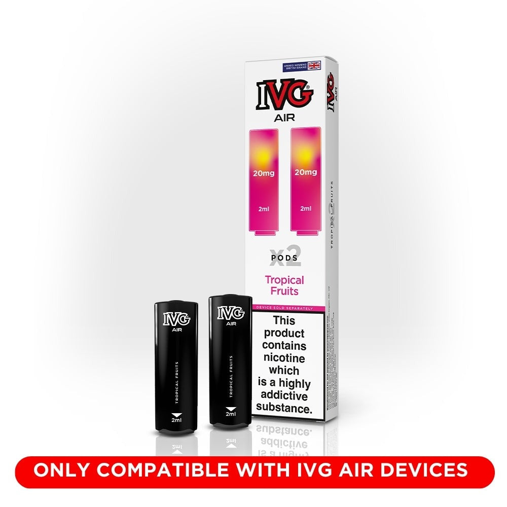 IVG Air Pods (Dual Pack 2 x 2ml) - Tropical Fruits