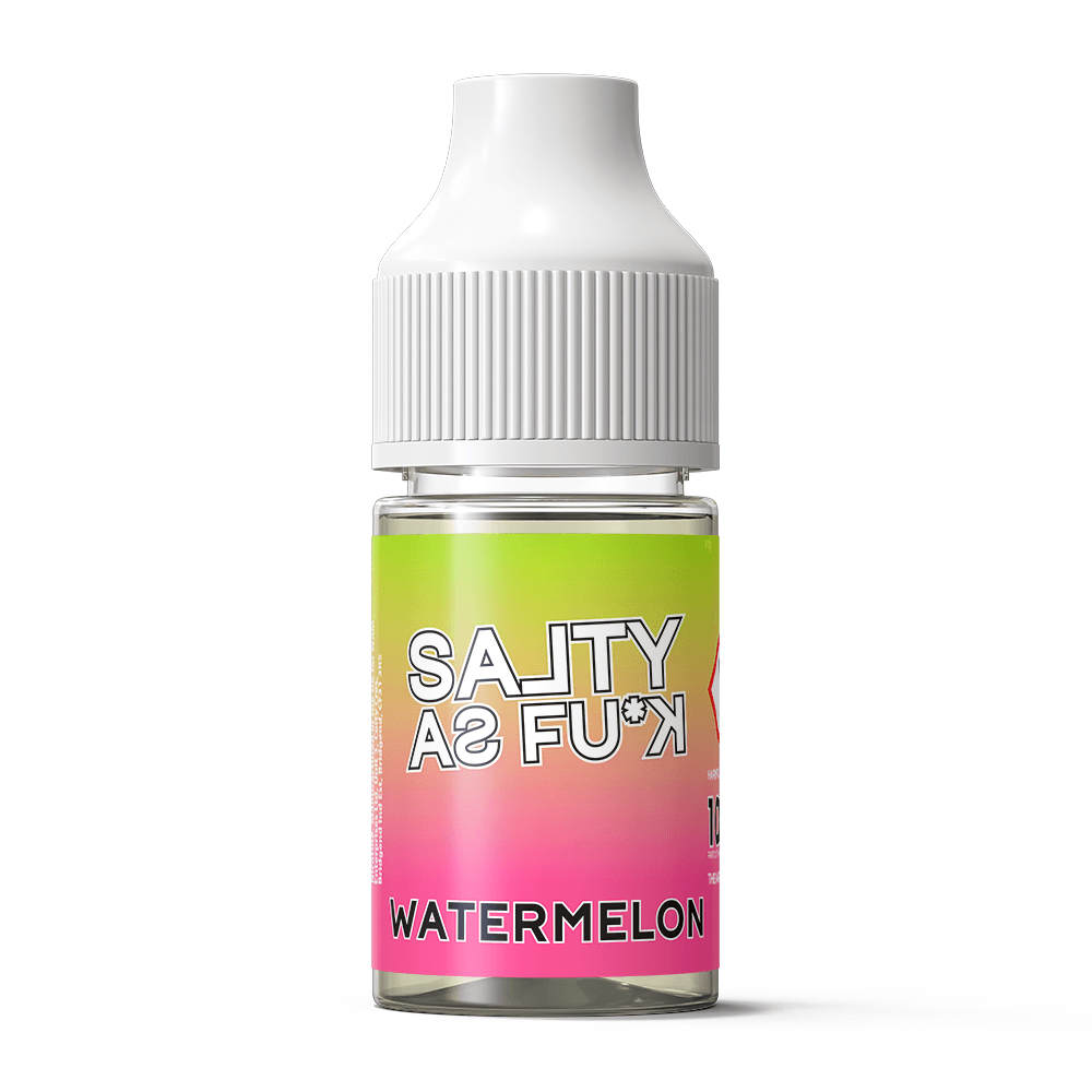 Watermelon - Salty As Fu*k (Bar Salts) 10ml - The Vape Escape Wales | Darth Vaper Wales