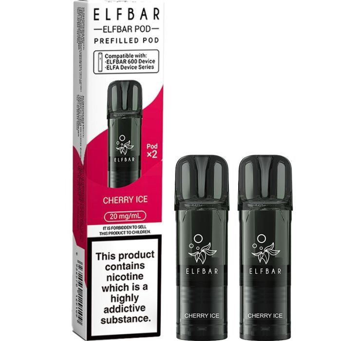 Elf Bar 600 Replacement Pods (2 pack)