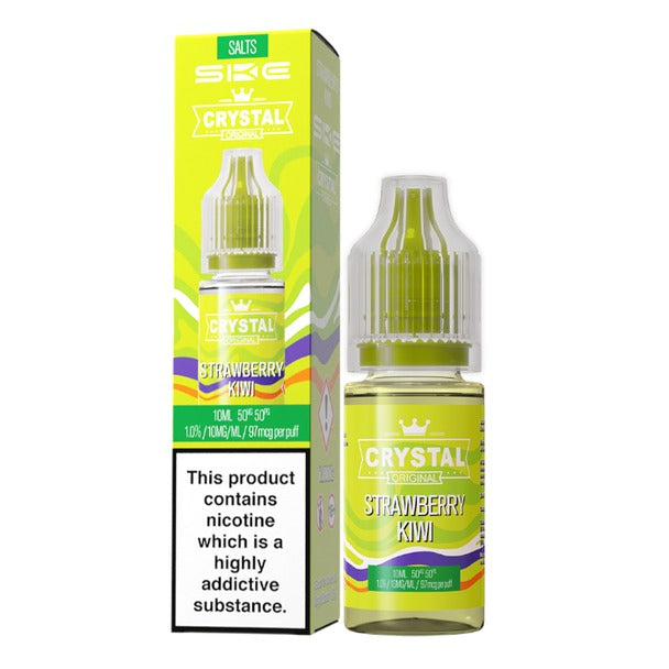 SKE Crystal 10ml Nic Salts - Strawberry Kiwi