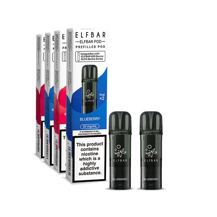 Elf Bar 600 Replacement Pods (2 pack)