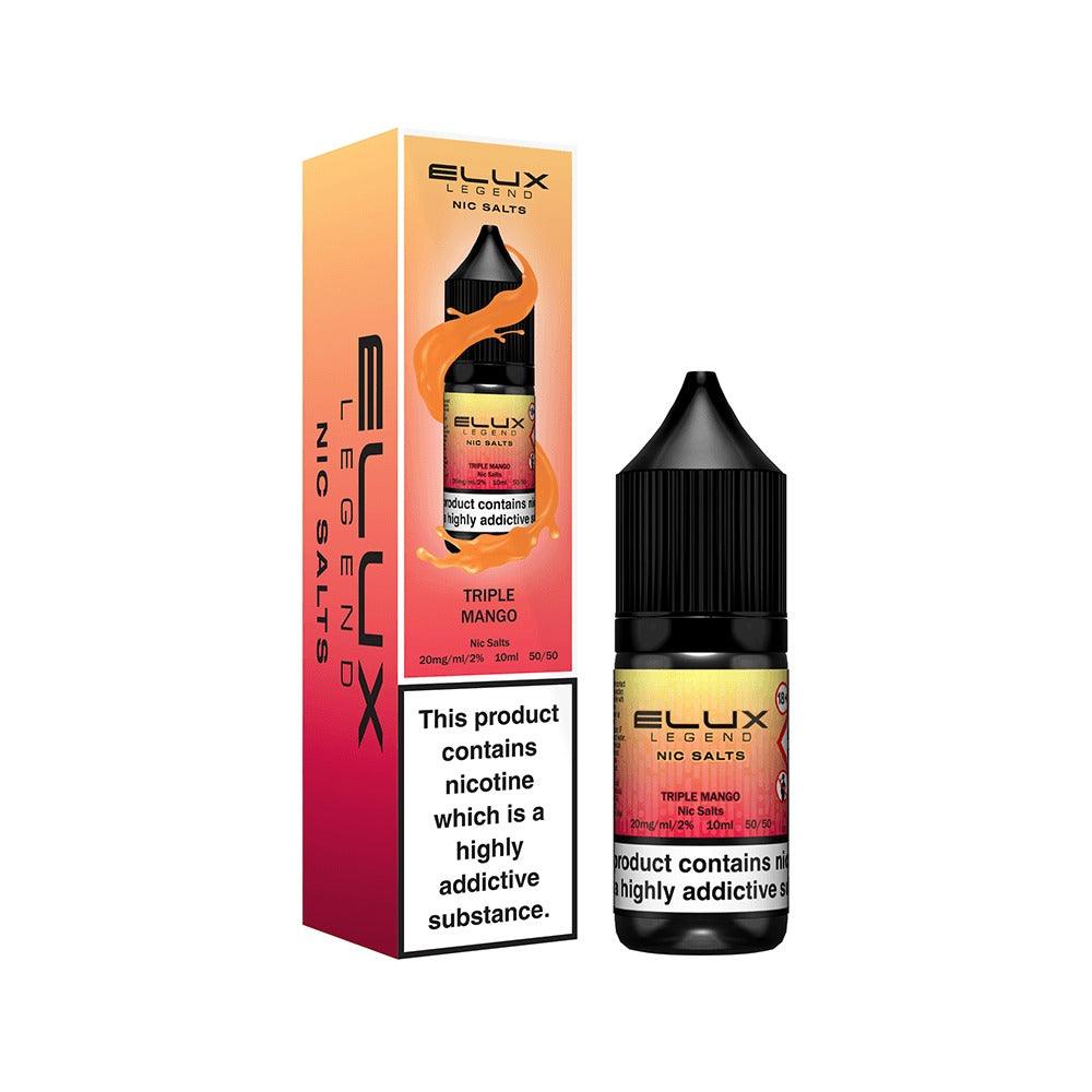 ELUX Legend 10ml Nic Salts - Mix and Match - The Vape Escape Wales | Darth Vaper Wales