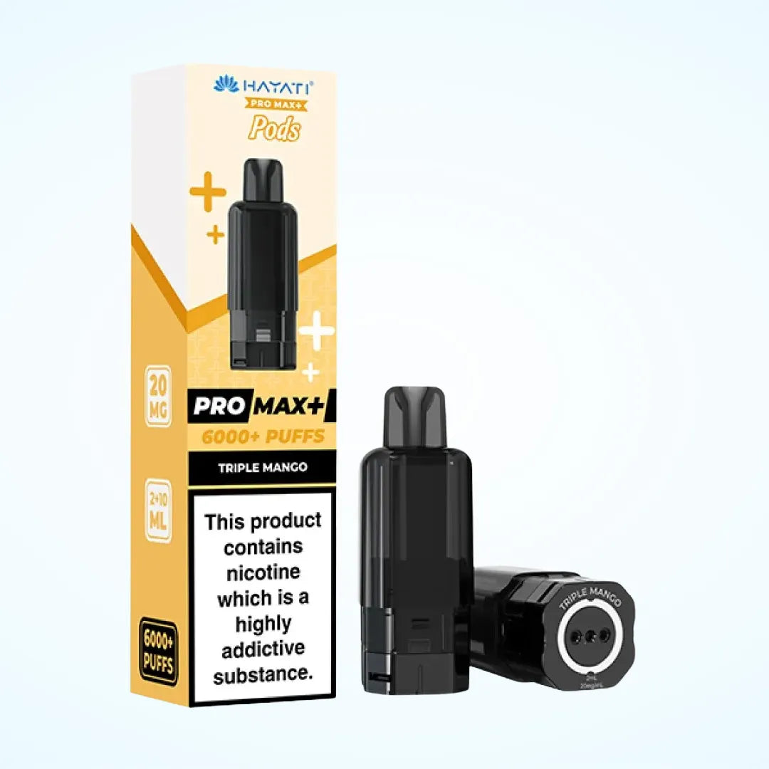 Hayati Pro Max+ 6000 Puffs Refill Pod - Triple Mango
