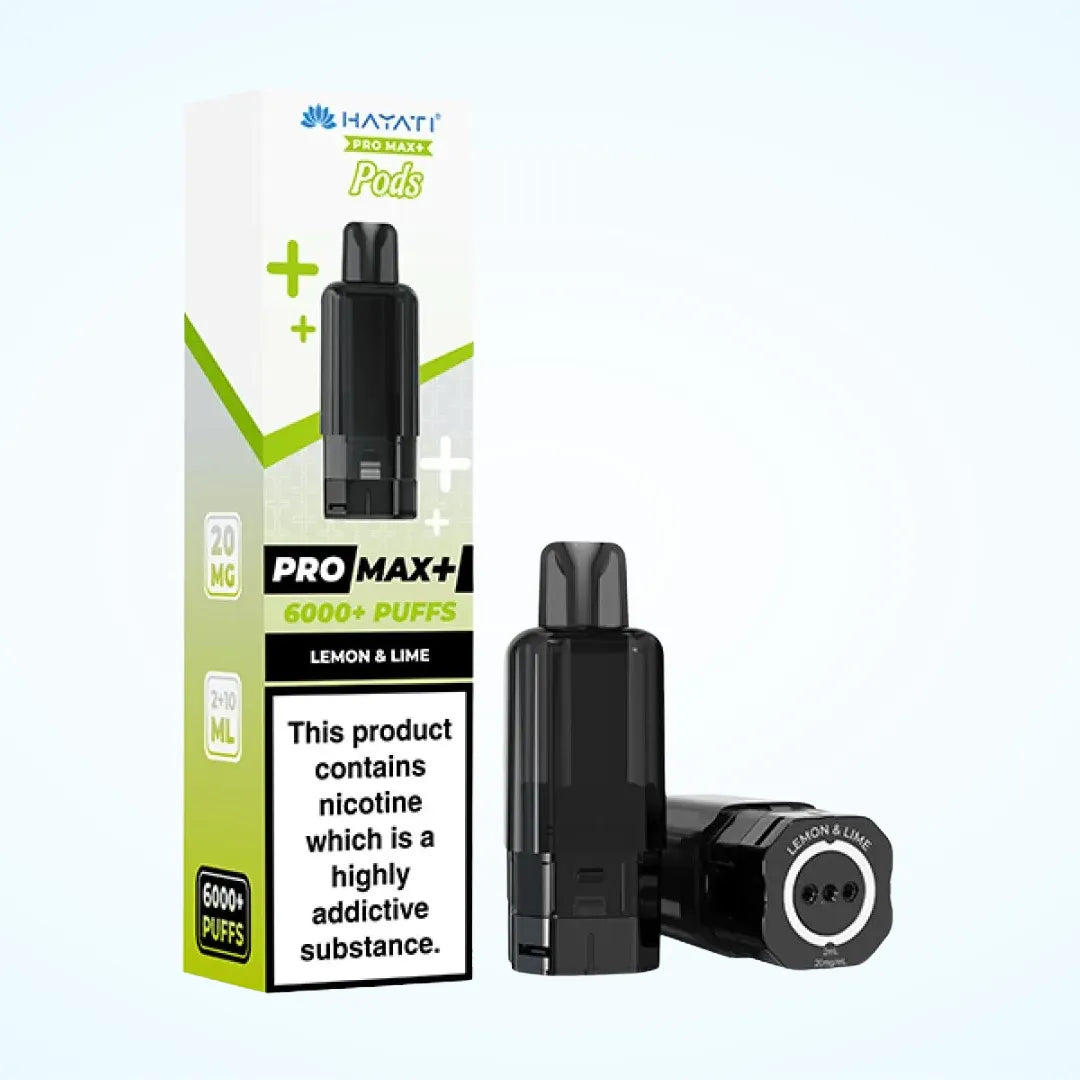 Hayati Pro Max+ 6000 Puffs Refill Pod - Lemon Lime