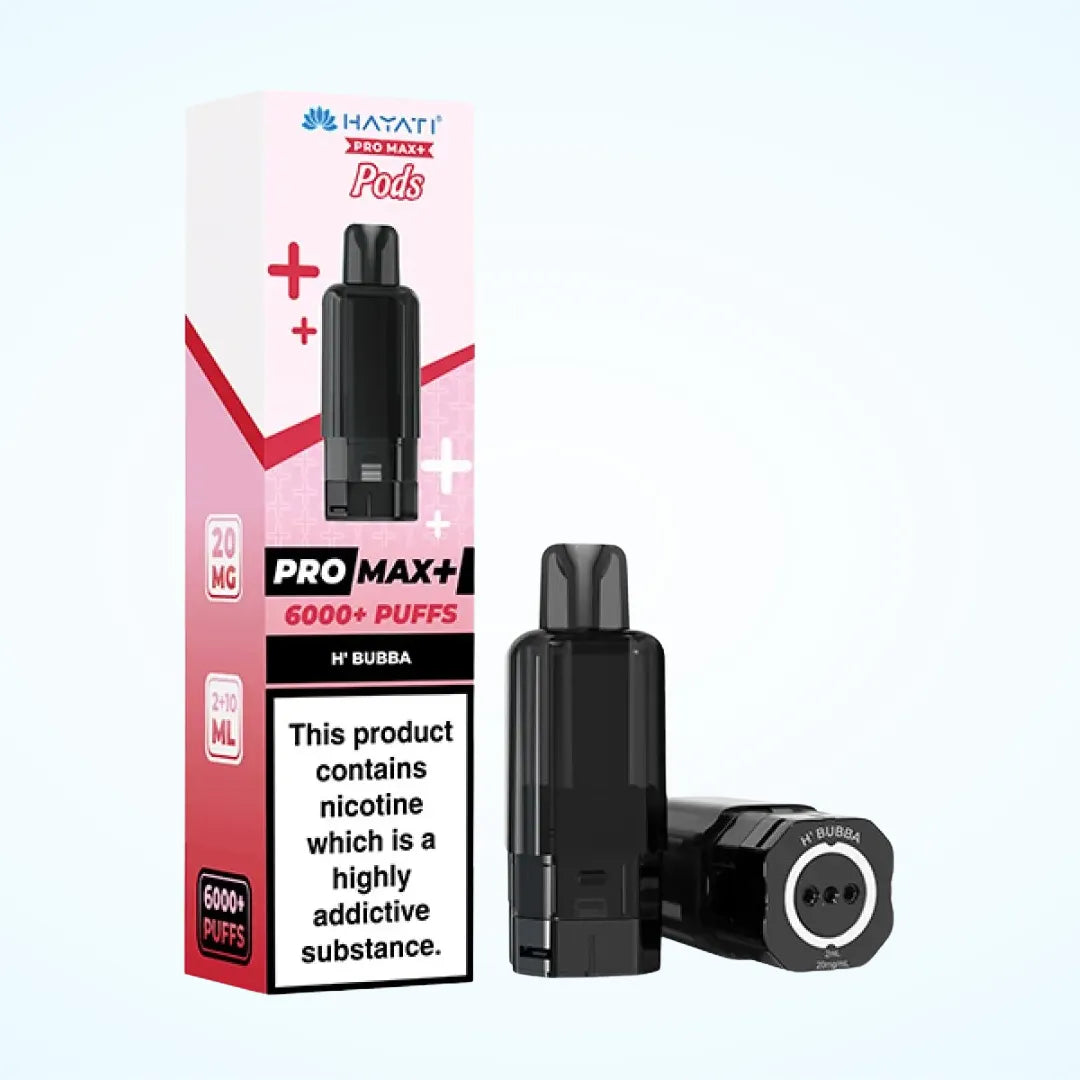 Hayati Pro Max+ 6000 Puffs Refill Pod - H Bubba