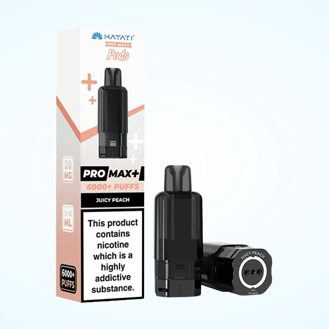 Hayati Pro Max+ 6000 Puffs Refill Pod - Juicy Peach