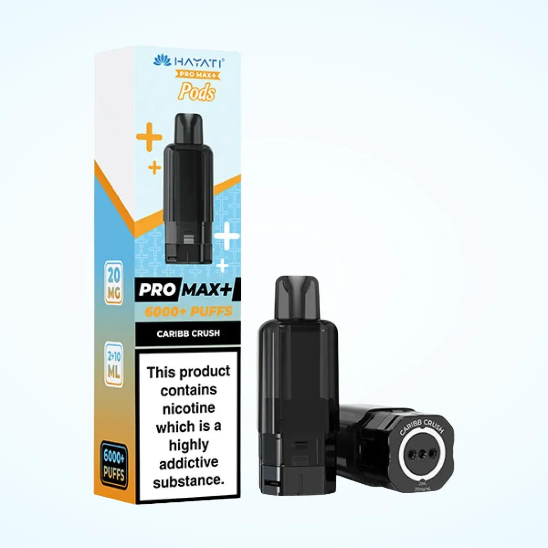 Hayati Pro Max+ 6000 Puffs Refill Pod - Caribb Crush