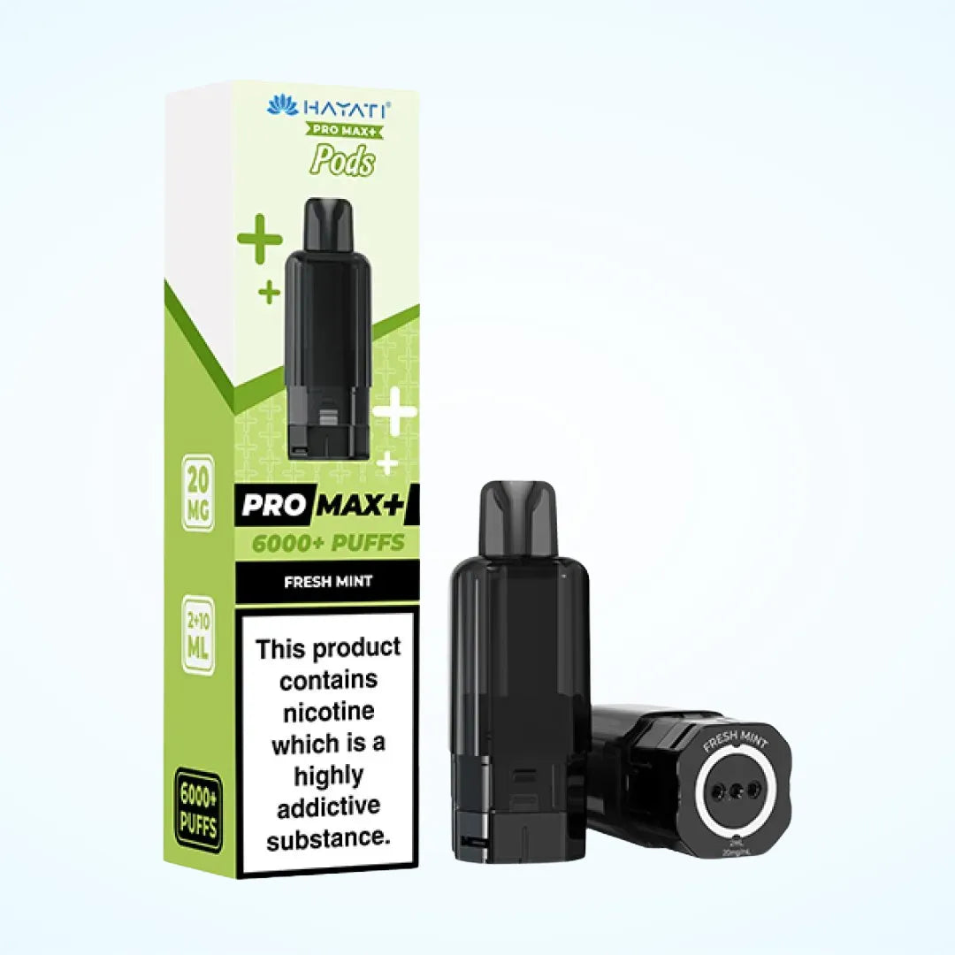 Hayati Pro Max+ 6000 Puffs Refill Pod - Fresh Mint