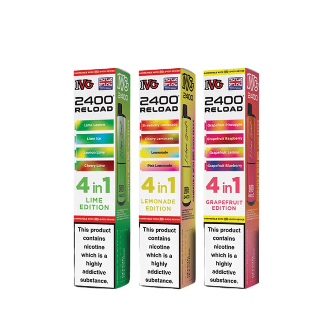 IVG 2400 Reload Replacement Pods (4 in 1)