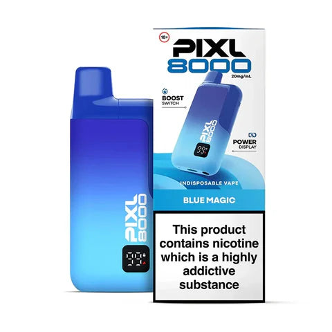PIXL 8000 Prefilled Pod Vape Kit - Blue Magic