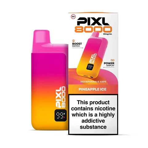 PIXL 8000 Prefilled Pod Vape Kit - Pineapple Ice