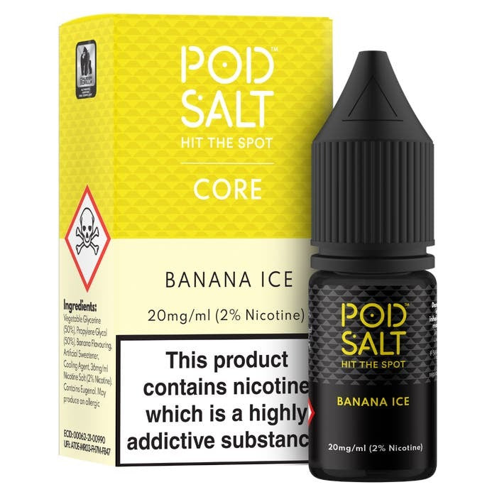 Pod Salts 10ml - Banana Ice