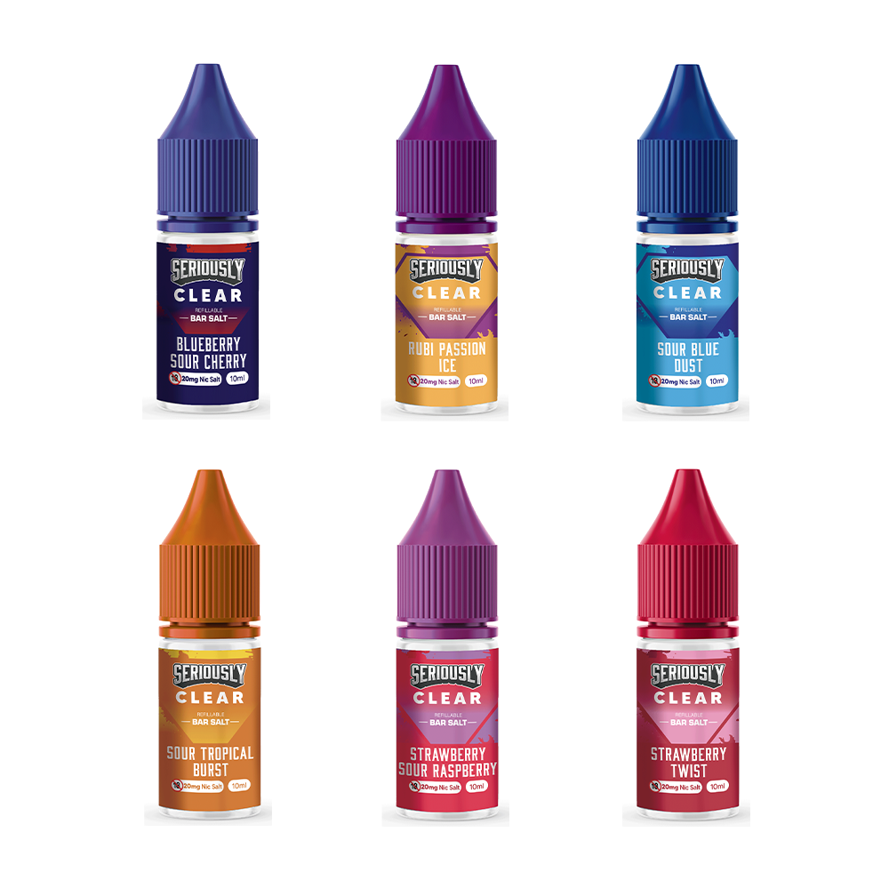 Seriously Clear 10ml Nic Salts