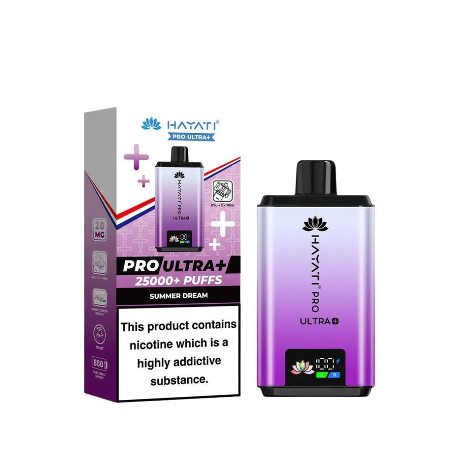 Hayati Pro Ultra Plus 25K Prefilled Vape Kit - Summer Dream