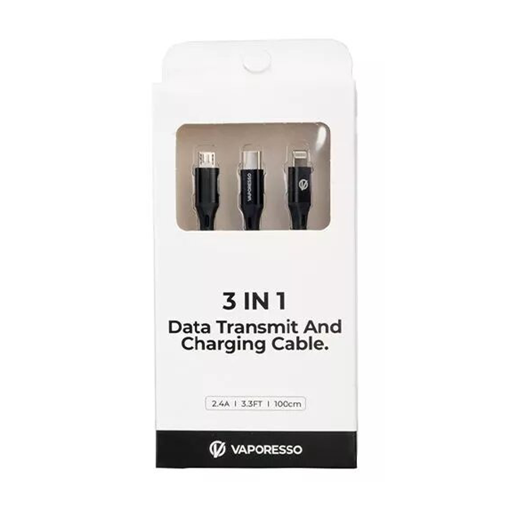 Vaporesso 3-in-1 Data Transmit & Charging USB Cable