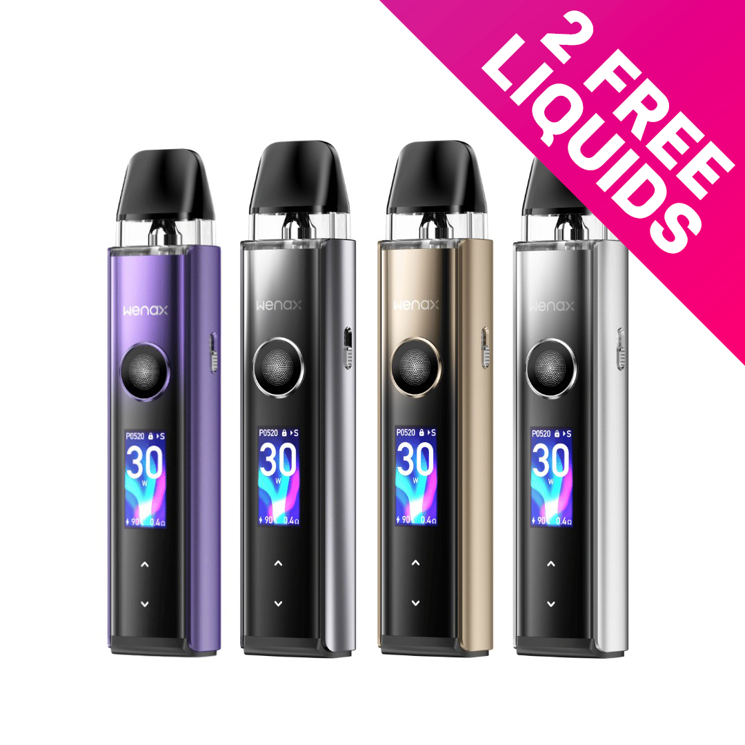 Geek Vape Wenax Q Pro Kit (2 FREE LIQUIDS)