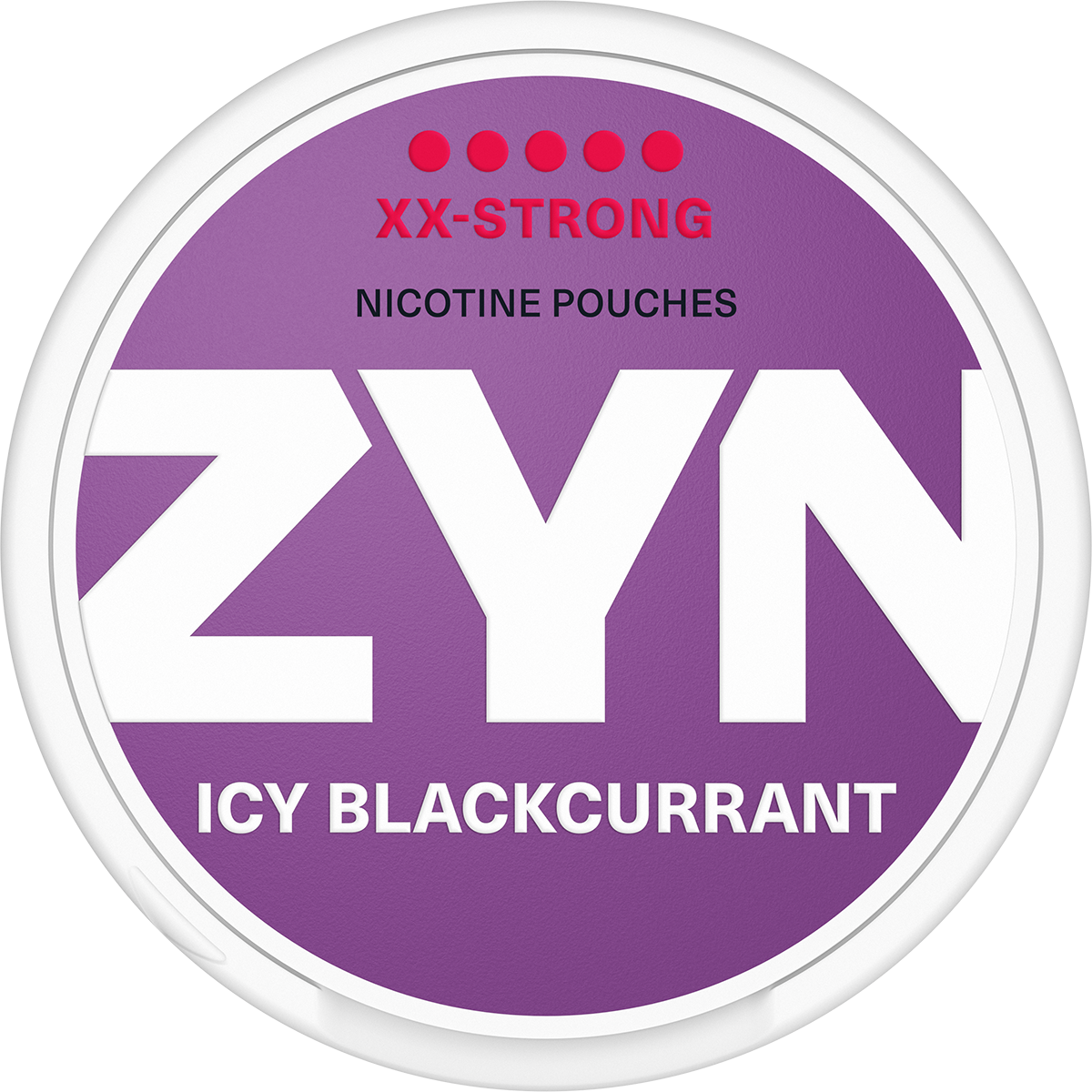 ZYN Nic Pouches - Icy Blackcurrant 12.5mg (XX-strong)