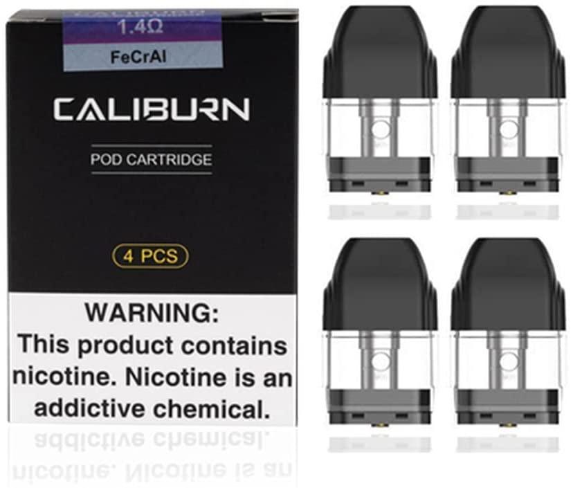 Caliburn Pod Cartridge 1.4ohm (4 pack) - The Vape Escape Wales | Darth Vaper Wales