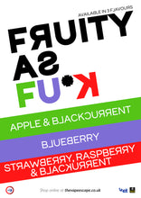 Load image into Gallery viewer, Fruity As Fu*K 50ml 0mg (flip-top)
