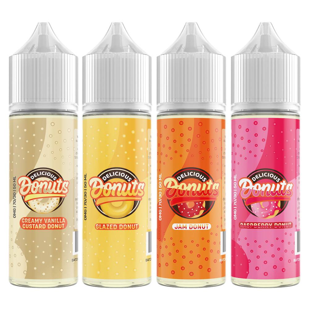 Delicious Donuts 50ml - The Vape Escape Wales | Darth Vaper Wales