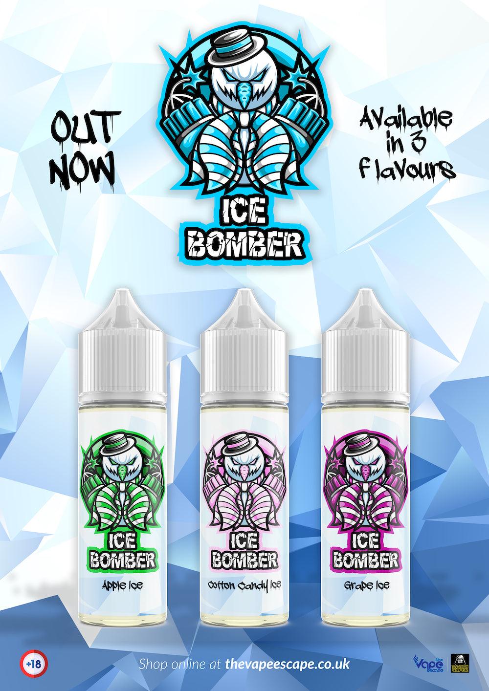 Ice Bomber 50ml 0mg - The Vape Escape Wales | Darth Vaper Wales