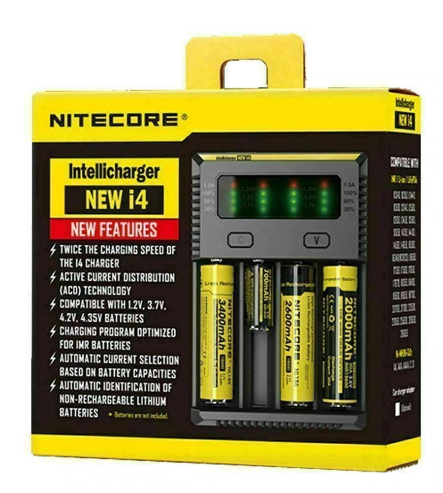 Nitecore i4 Charger - The Vape Escape Wales | Darth Vaper Wales