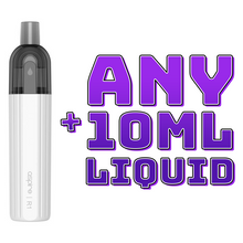 Load image into Gallery viewer, Aspire R1 White Kit and 10ml Liquid £12