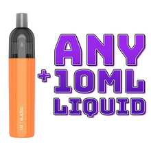 Load image into Gallery viewer, Aspire R1 Orange Kit and 10ml Liquid £12