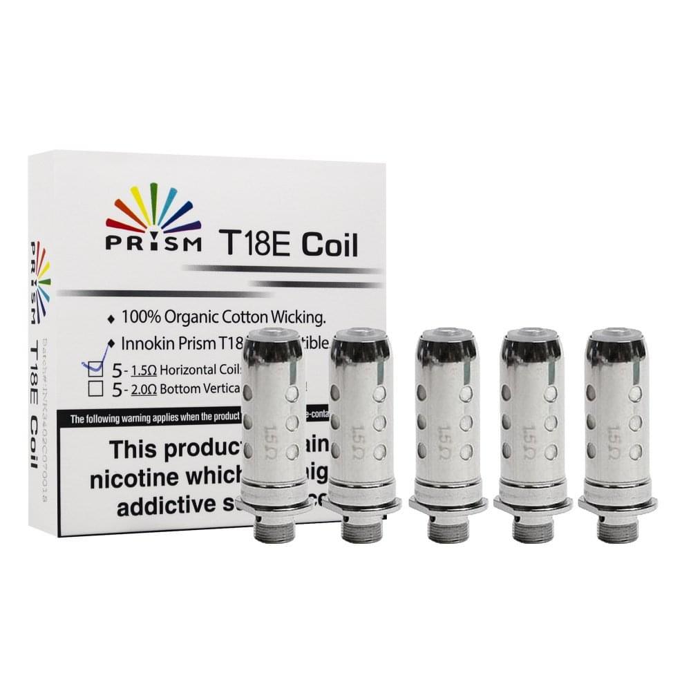 Innokin Prism T18E Coil (pack of 5) - The Vape Escape Wales | Darth Vaper Wales