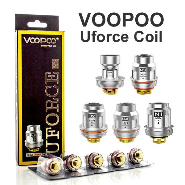 Voopoo Uforce Coils (Pack of 5) - The Vape Escape Wales | Darth Vaper Wales