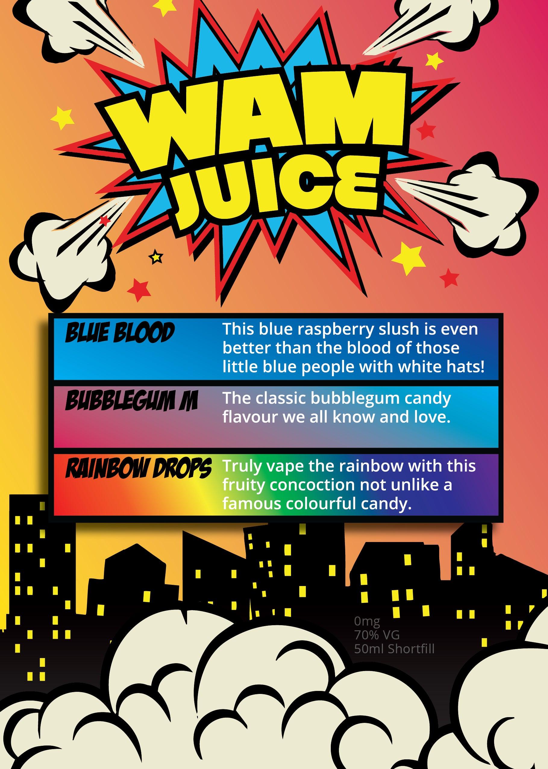 Wam Juice 50ml 0mg - The Vape Escape Wales | Darth Vaper Wales